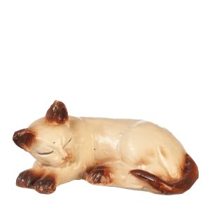 CAT LAYING LEFT/SIAMESE