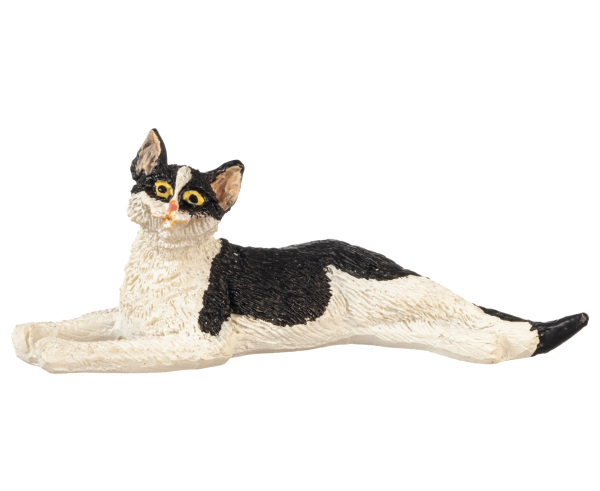 STRETCHED CAT/BLACK/WHT