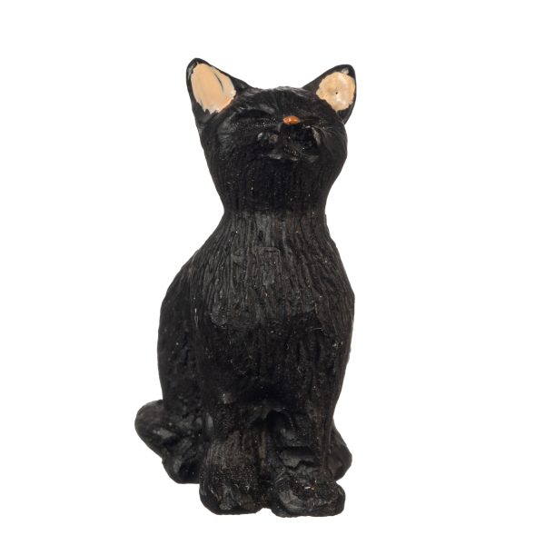 SittingCatEyesClosed/BLK