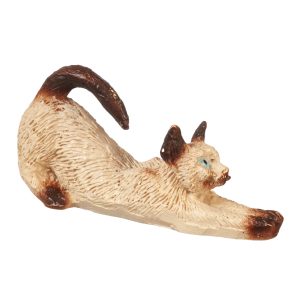 CAT STRETCHING/SIAMESE
