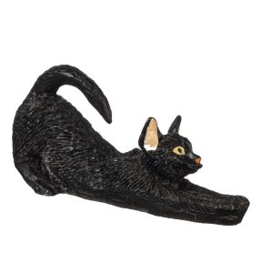 CAT STRETCHING/BLACK