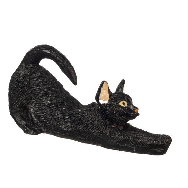 CAT STRETCHING/BLACK