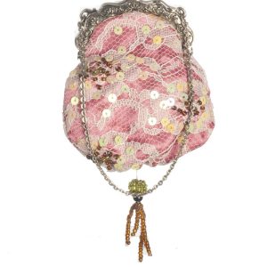 SALMON & SEQUINS PURSE