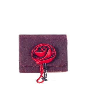 MAROON FANTASY PURSE