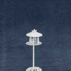 BIRD FEEDER/WHITE/CB