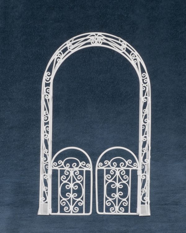 ARBOR W/GATE/WHITE