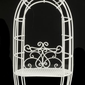 ARCH W/BENCH/WHITE!