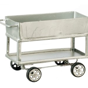 SILVER UTILITY CART