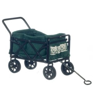 BLACK WAGON W/GREEN BAG