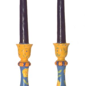 BLUE/ORANGE CANDLESTICKS