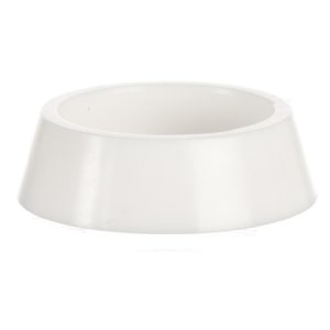 LARGE PET DISH/WHITE/500