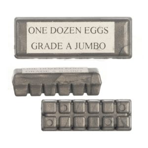 EGG CARTON/GRAY/PL/500