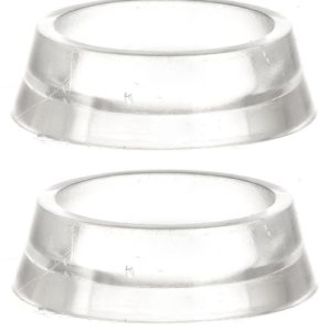 LARGE PET DISHES/CLEAR/2