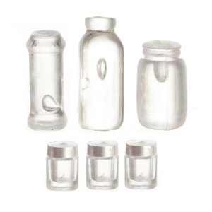 EMPTY JARS/ASSORTED/6