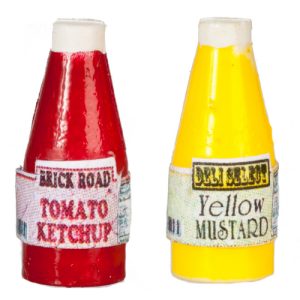 KETCHUP/MUSTARD/SET/2