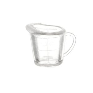 MEASURING CUP/CLEAR