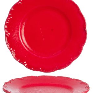 DINNER PLATES/RED/12