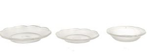 CLEAR DISHES/CUPS/SI/10