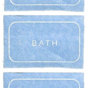 BATH MATS/LIGHT BLUE/3