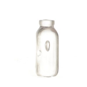 QUART BOTTLE/CLEAR/12