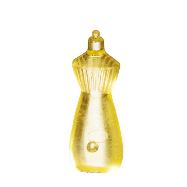 DISH SOAP BOTTLE/YEL/12