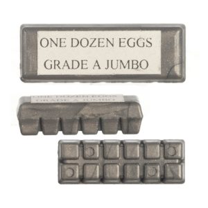 EGG CARTON/GRAY/12