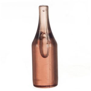 QUART SODA BOTTLE/BRWN/12