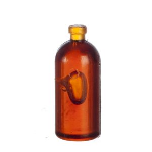 LARGE VINEGAR JAR/BRWN/12