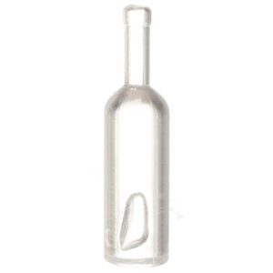 LIQUOR BOTTLE MOLD/CLR/12