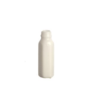 BABY BOTTLE WO/NIP/WHT/12