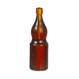 SYRUP BOTTLE/BROWN/12