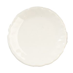 CERAMIC PLATE/WHITE