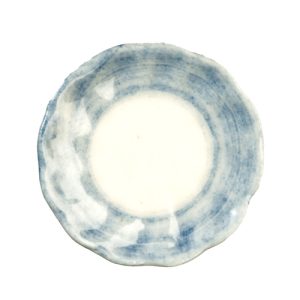 RD.CER.PLATE/BLUE TRIM