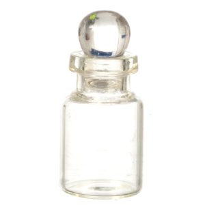 GLASS BOTTLE/LID