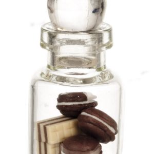 GLASS JAR/WAFERS/COOKIES