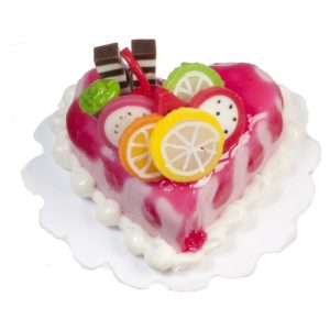 HEART SHAPED FRUIT CAKE