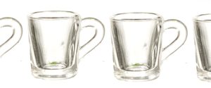 SMALL CLEAR MUGS/500