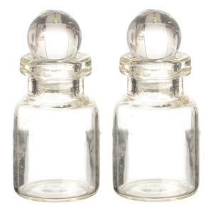 Glass Bottle W/LID/2/28mm