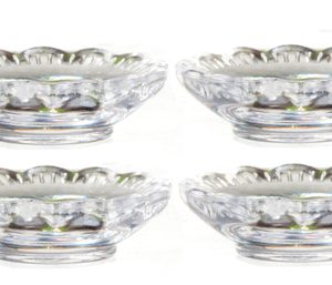 LARGE CLEAR BOWLS/4