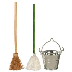 MOP/BROOM/BUCKET SET/3/G