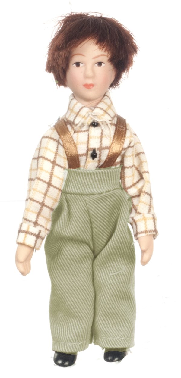VICTORIAN BOY/GREEN PANTS