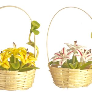 HAND MADE FLOWER BASKET/2