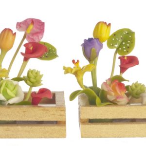 HAND MADE FLOWER BOXES/2