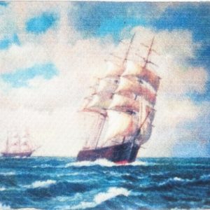 TABLEAU ON CANVAS/SAILING