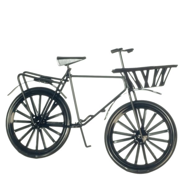 BICYCLE W/BASKET/BLACK