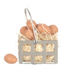 EGG BASKET/BROWN EGGS