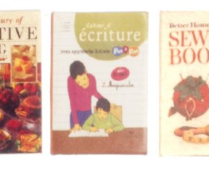 BOOKS W/PAGES/SET/3