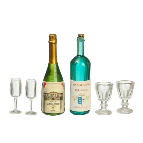 WINE/CHAMPAGNE/4 GLASSES