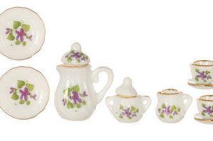 FLORAL CHINA SET/17