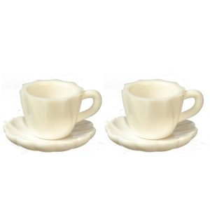 VICT.CUPS & SAUCERS/2set